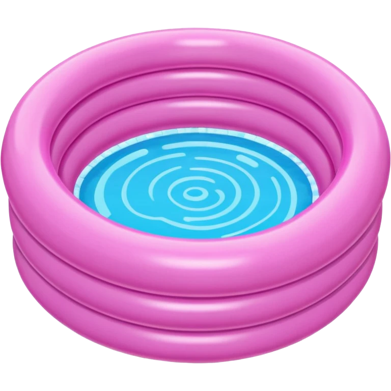 pink inflatable pool emoji
