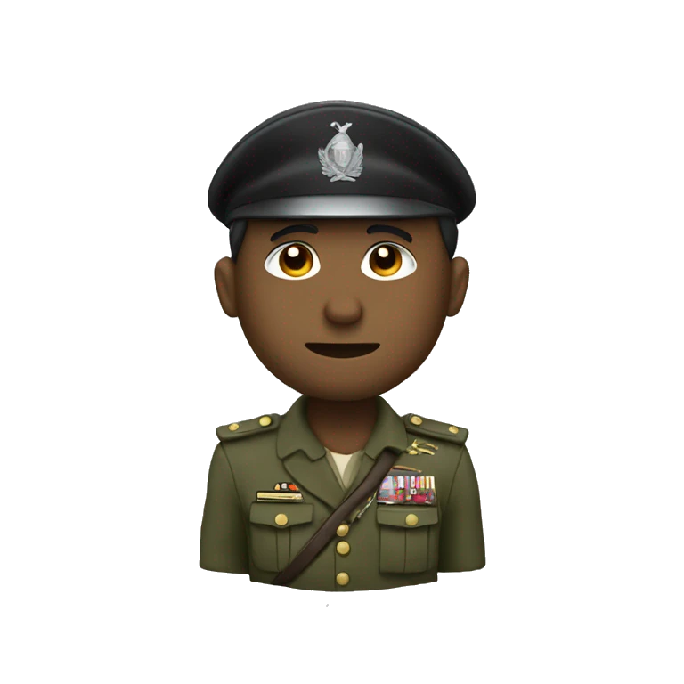 Soldato nuota emoji