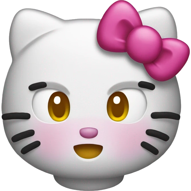 Hello kitty emoji