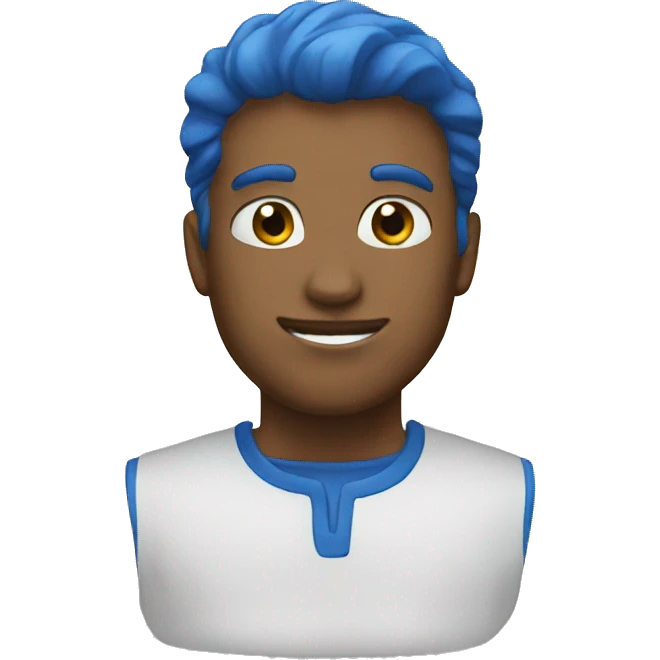 blue emoji
