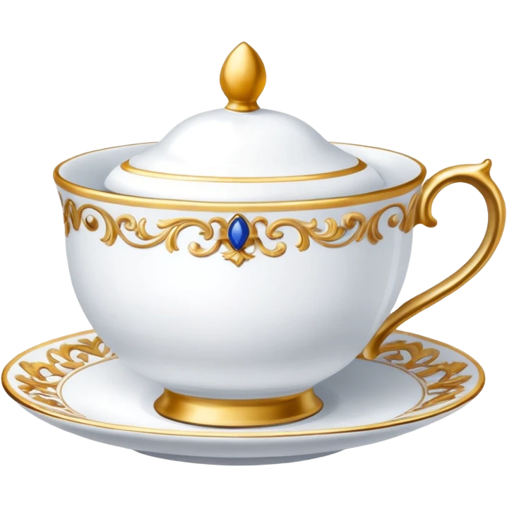 Fancy tea cup emoji