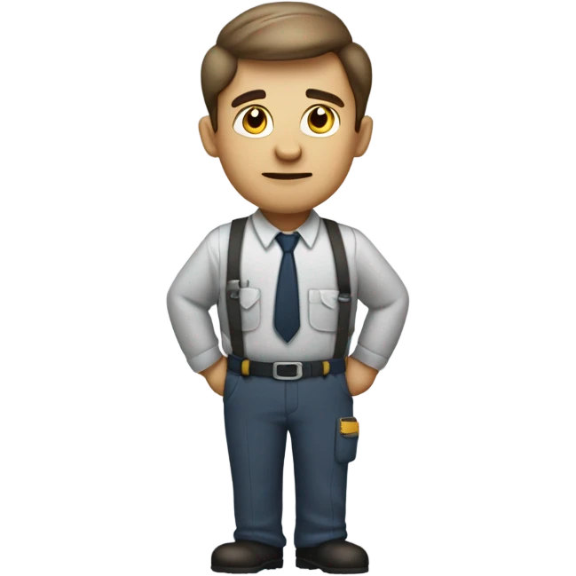 worker who thinks they are bigger then they are emoji