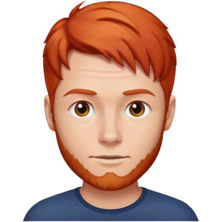 Red head man emoji
