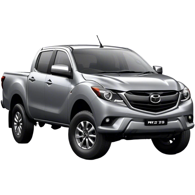 Mazda BT-50 - Mazda (Model Year: 2022) (Iconic colour: Dark Silver) emoji