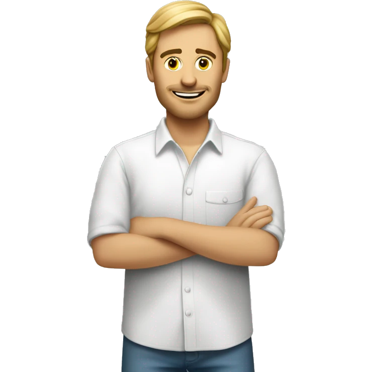Un homme blanc qui se gratte la tempe en réfléchissant emoji