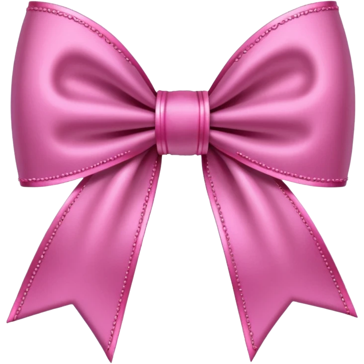 pink gothic bow emoji