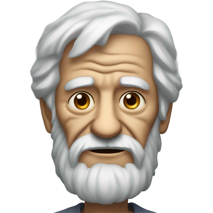 Creepy old man emoji
