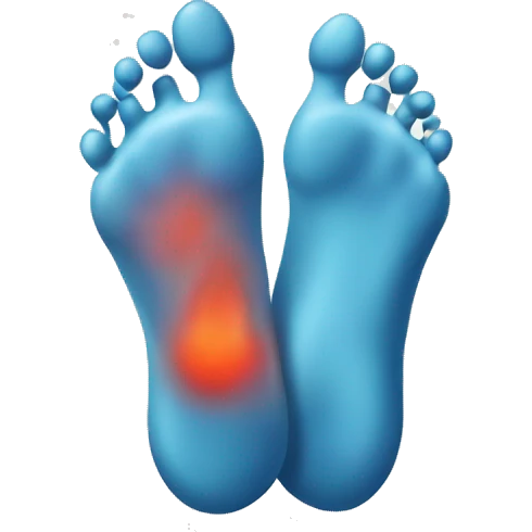 foot pain emoji