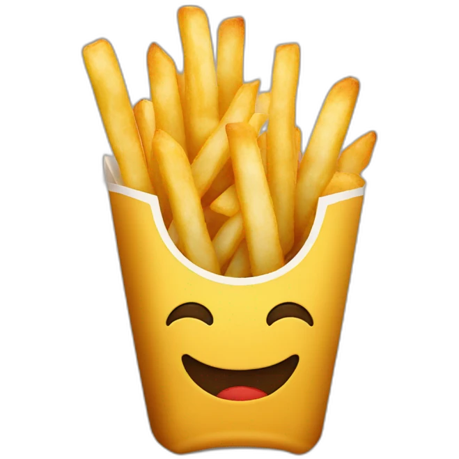 kebab et frite emoji