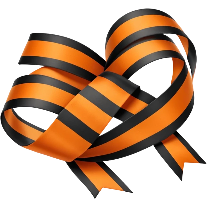 St. George ribbon emoji