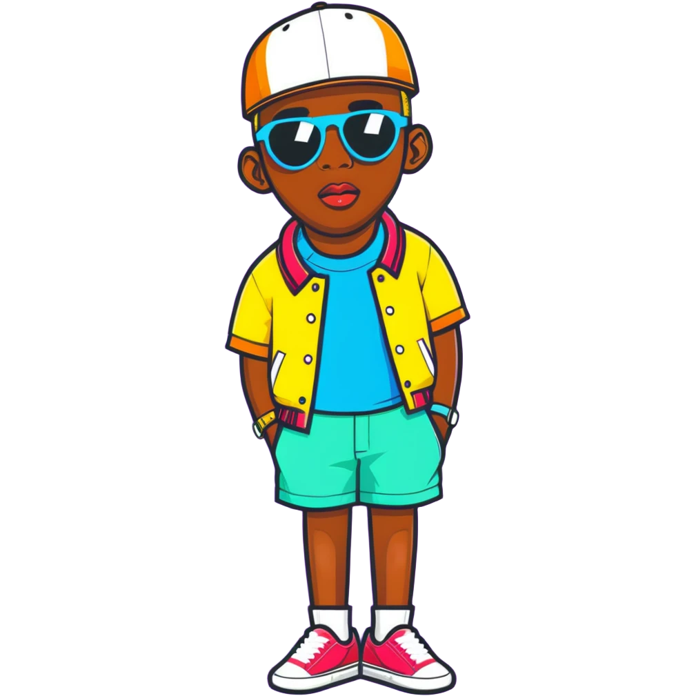Tyler the Creator rapper with his iconic style emoji