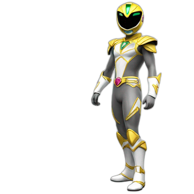 crystal power ranger full body emoji