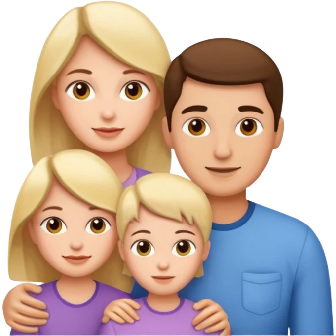 family bright skin emoji
