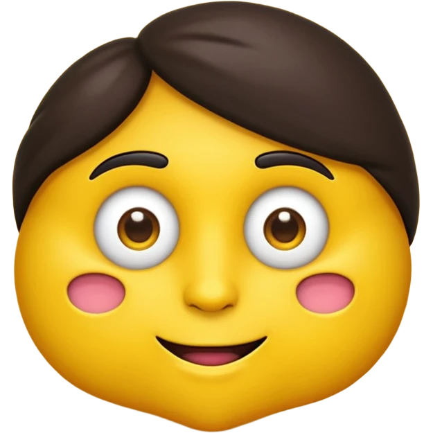 emoji che sorride con dito in bocca emoji