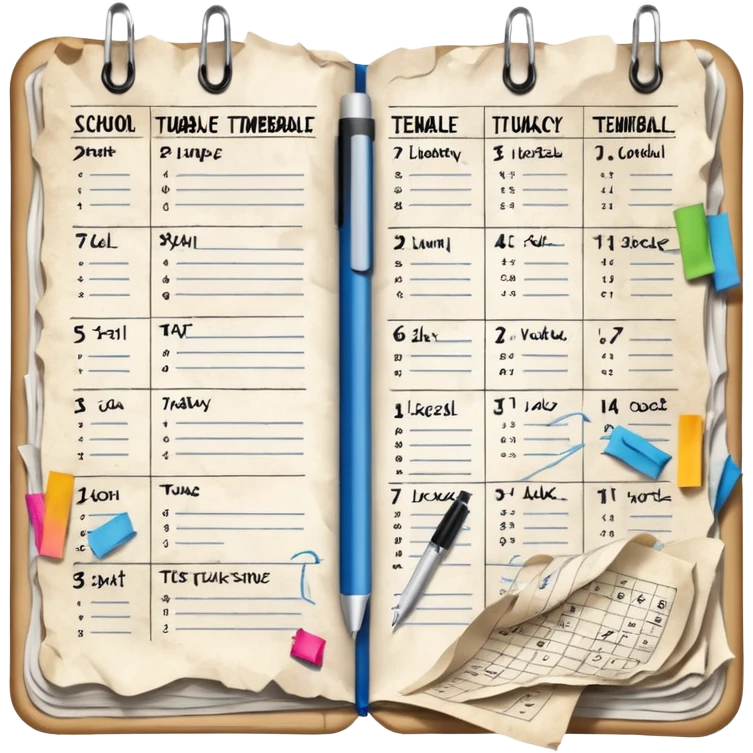 Ужасное расписание уроков в школе emoji