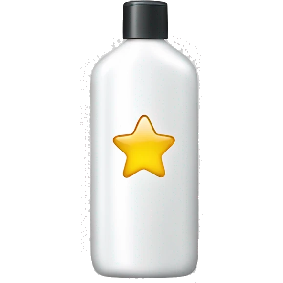 bottle of conditioner  emoji