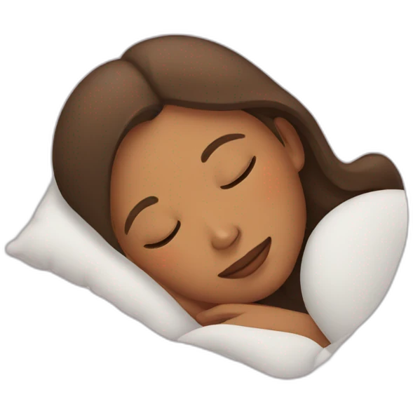 sleeping woman emoji