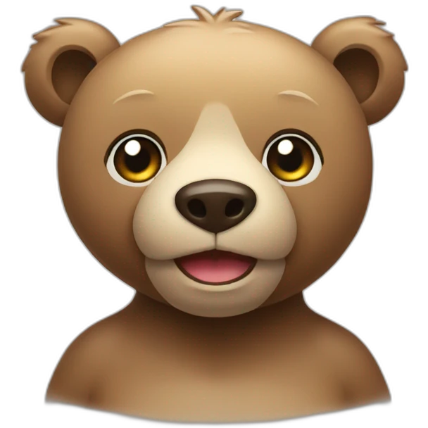 bear with verification icon emoji