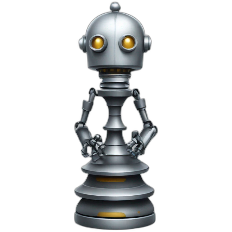 chess robot emoji
