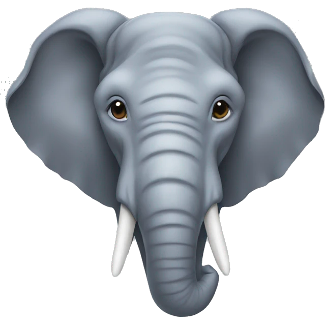 Elephant head emoji