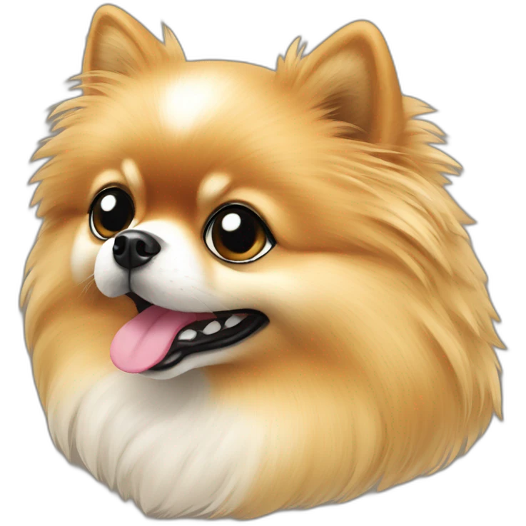 Pomerania elegante emoji