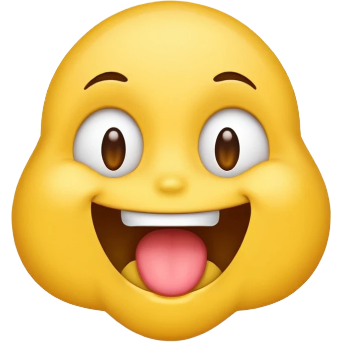 Emoji face, drooling,  emoji