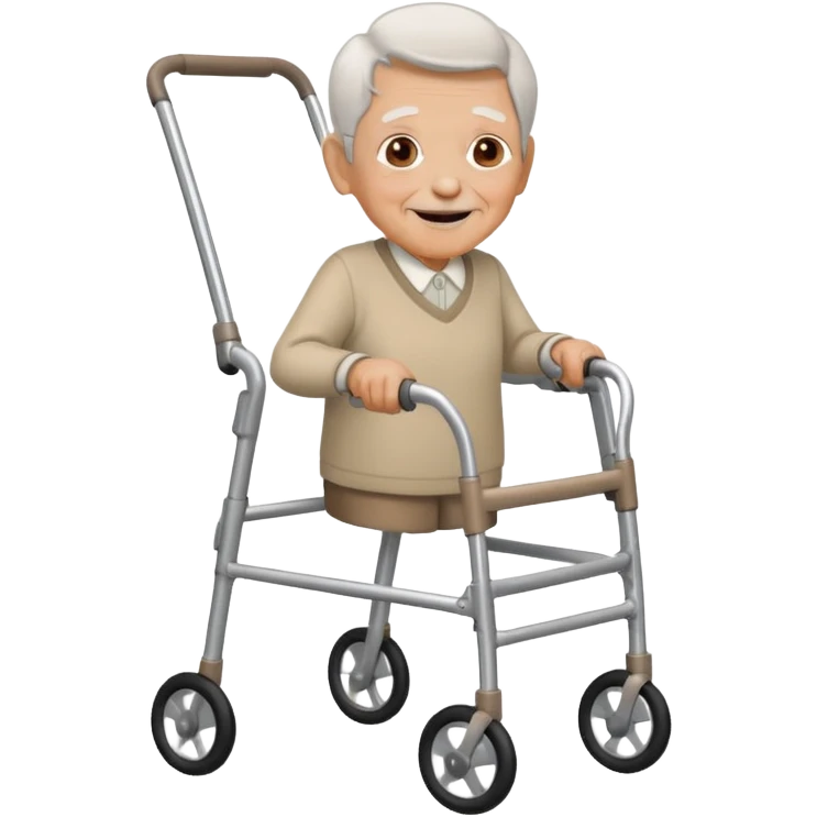 walker for old people emoji