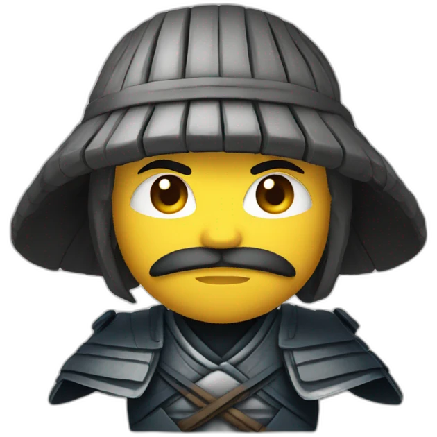 Samouraïs japonais emoji