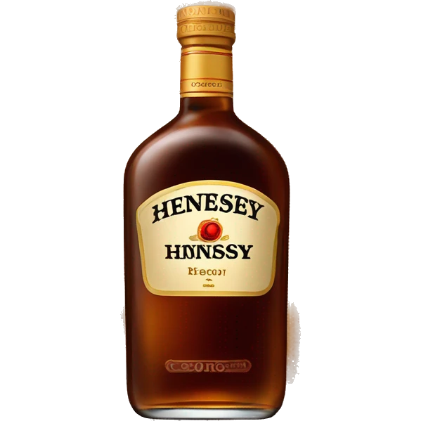 Bottle of Hennessy emoji