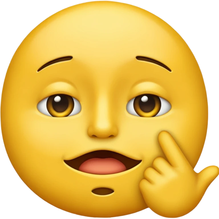 Make a new shushing emoji emoji