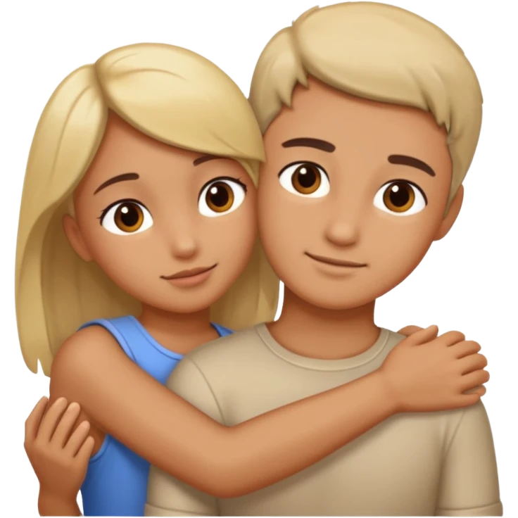 A Hand on placed on somebody else’s shoulder  emoji