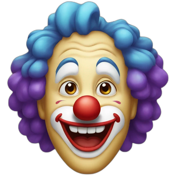 clown face emoji