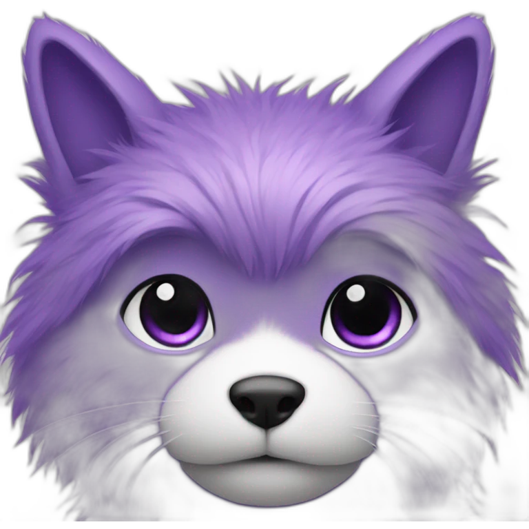 Purple Furry emoji