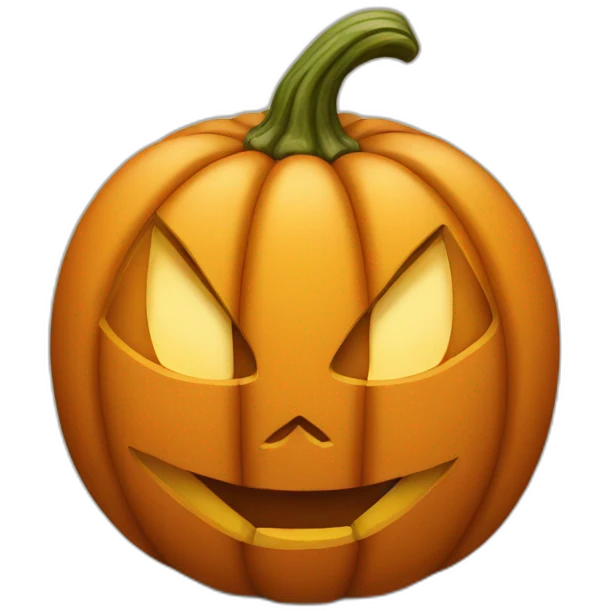 Carved pumpkin emoji