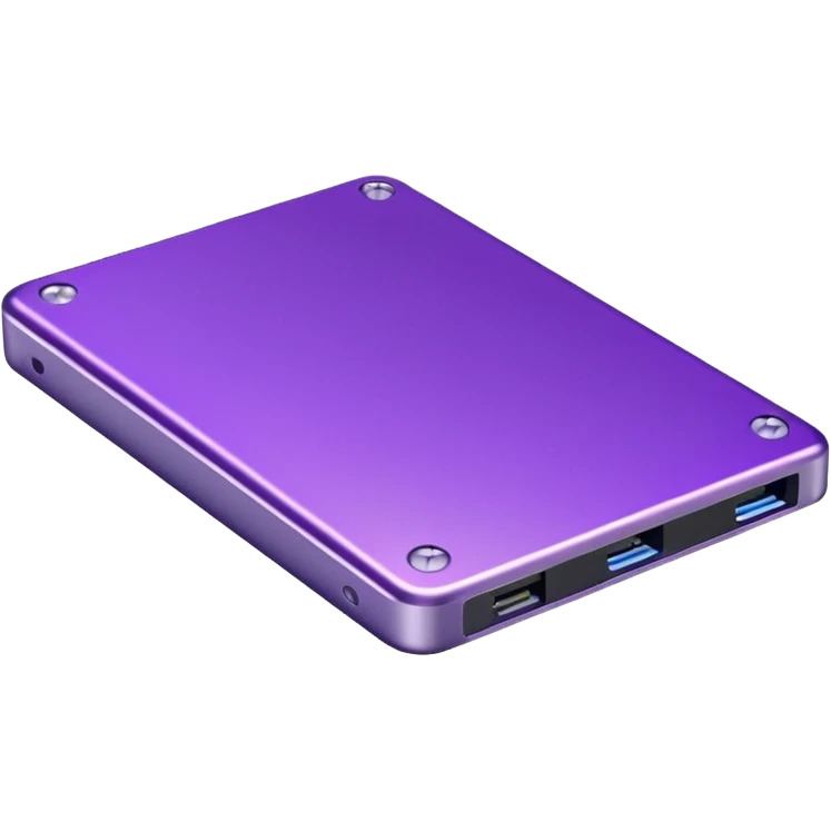 purple ssd drive emoji