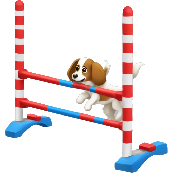dog agility obstacle emoji