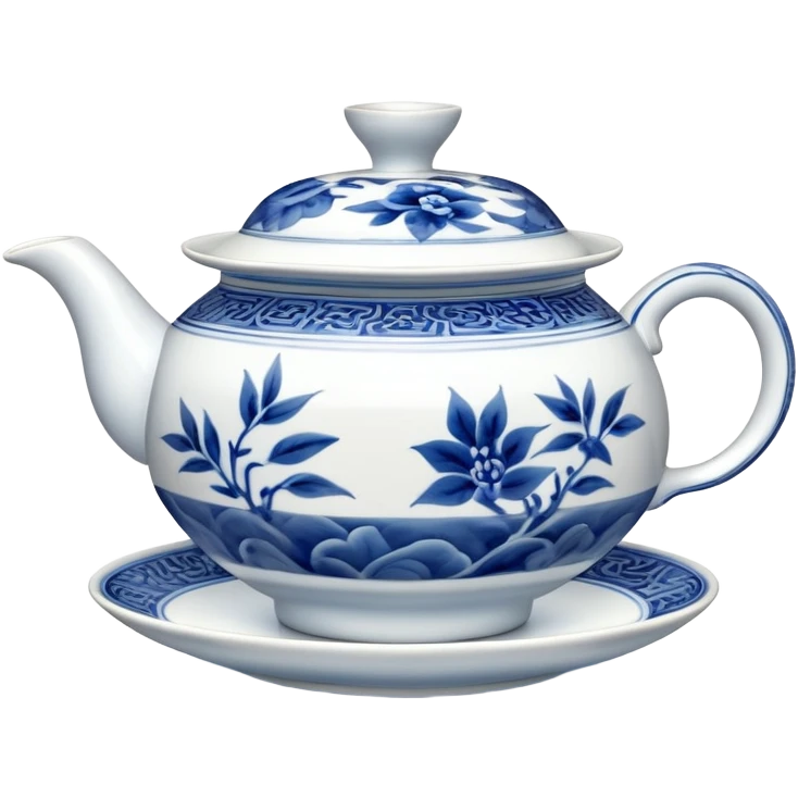 blue chinese tea gaiwan emoji