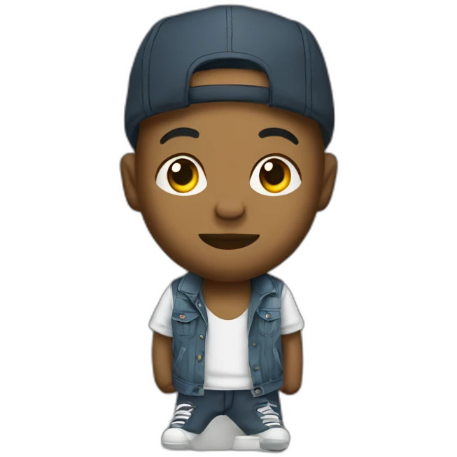 Ninho le rappeur emoji