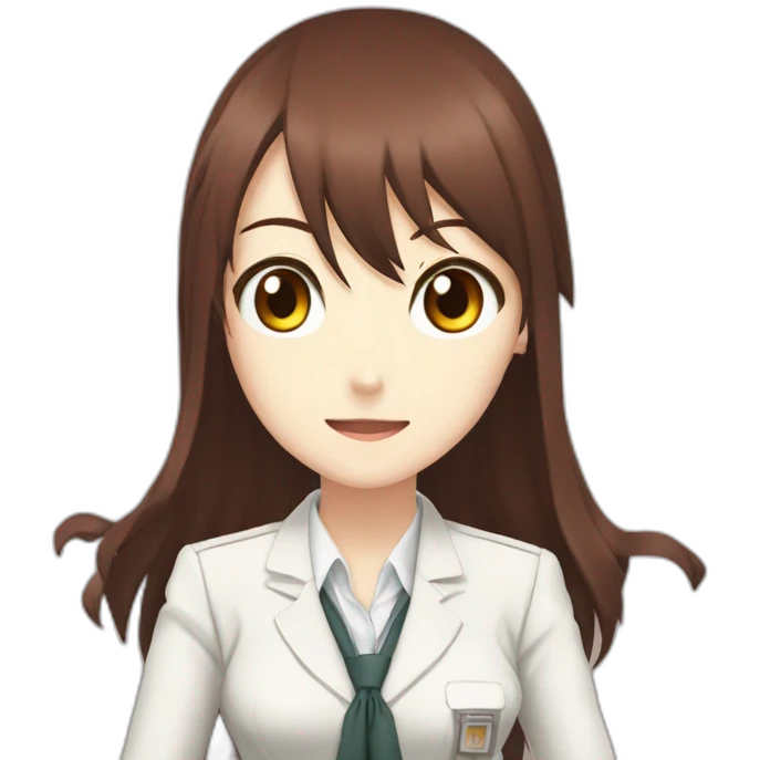 makise kurisu emoji