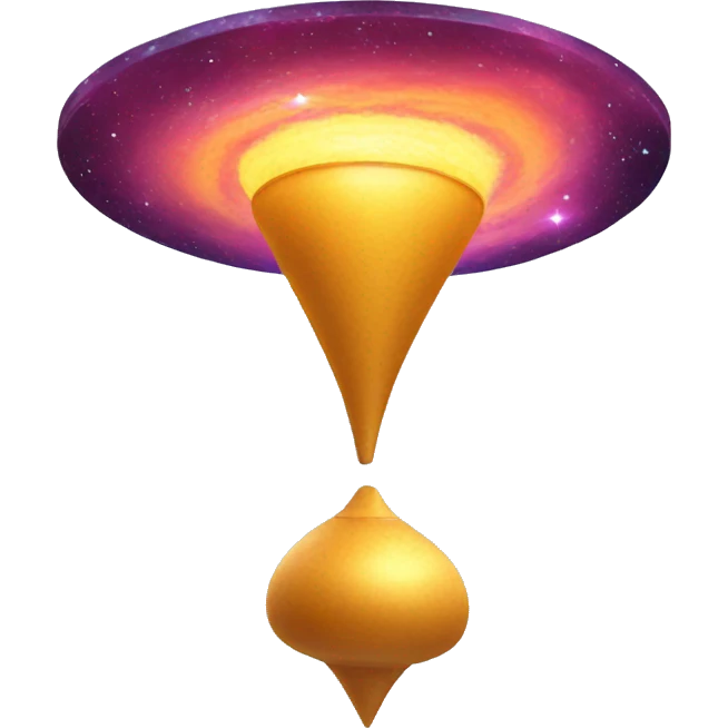 spinning top galaxy emoji