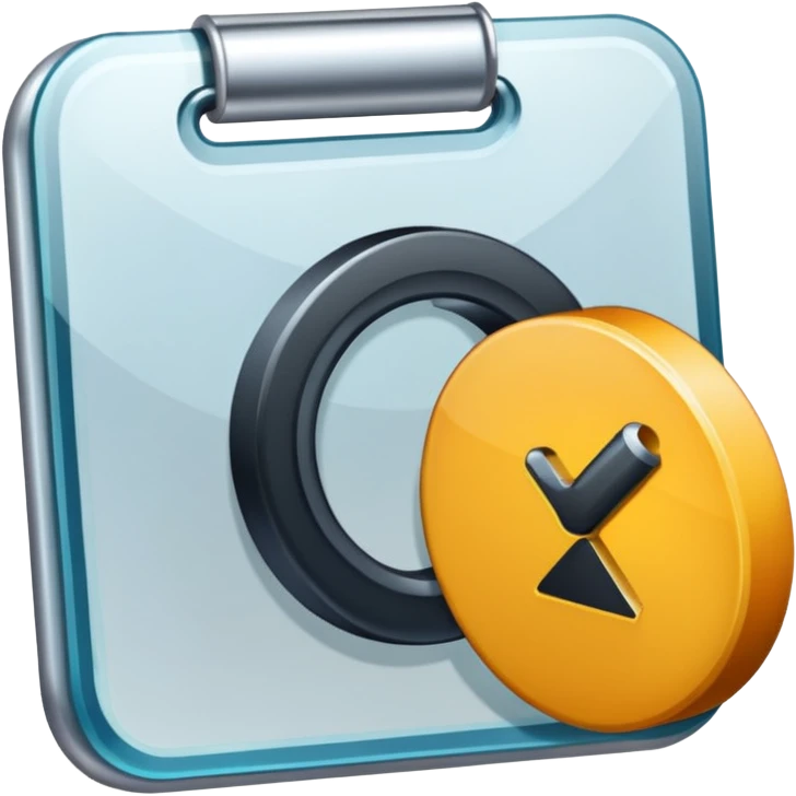 audit trail icon no human, no metal, not shiny, not grey emoji