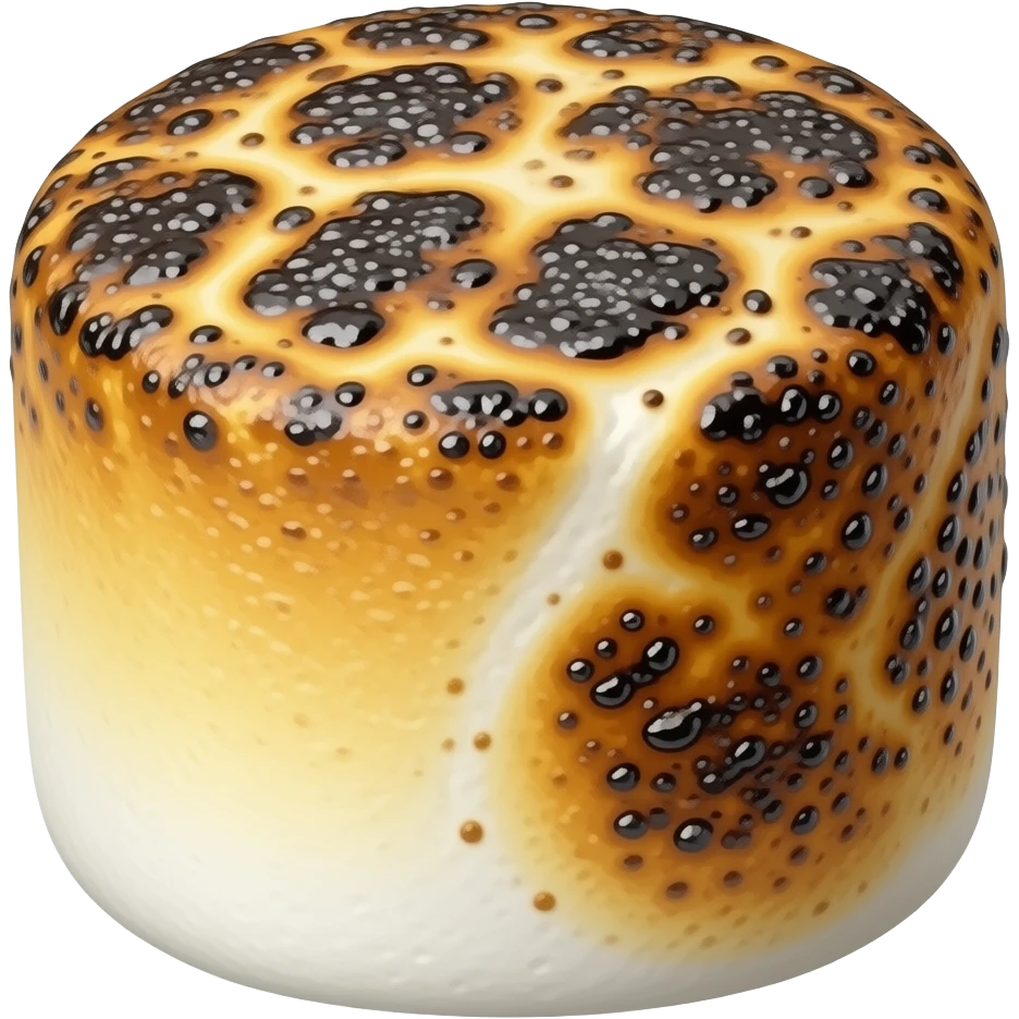 roasted marshmallow emoji