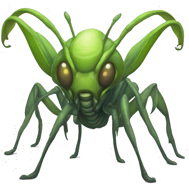 Alien insectoid beast  emoji