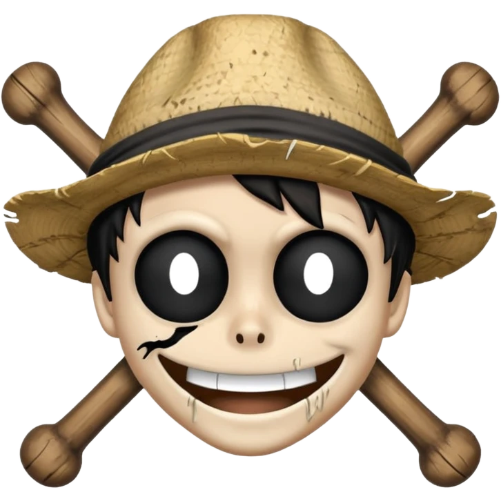 Jolly Roger of luffy emoji