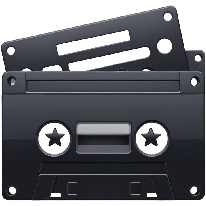 video cassette emoji