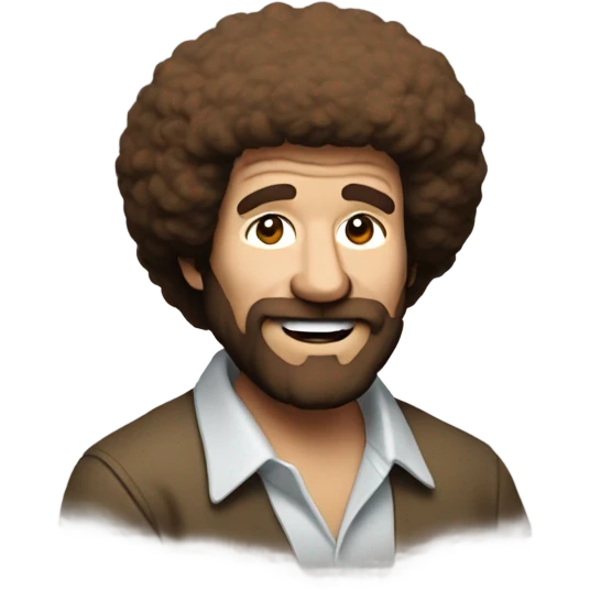 Bob Ross emoji