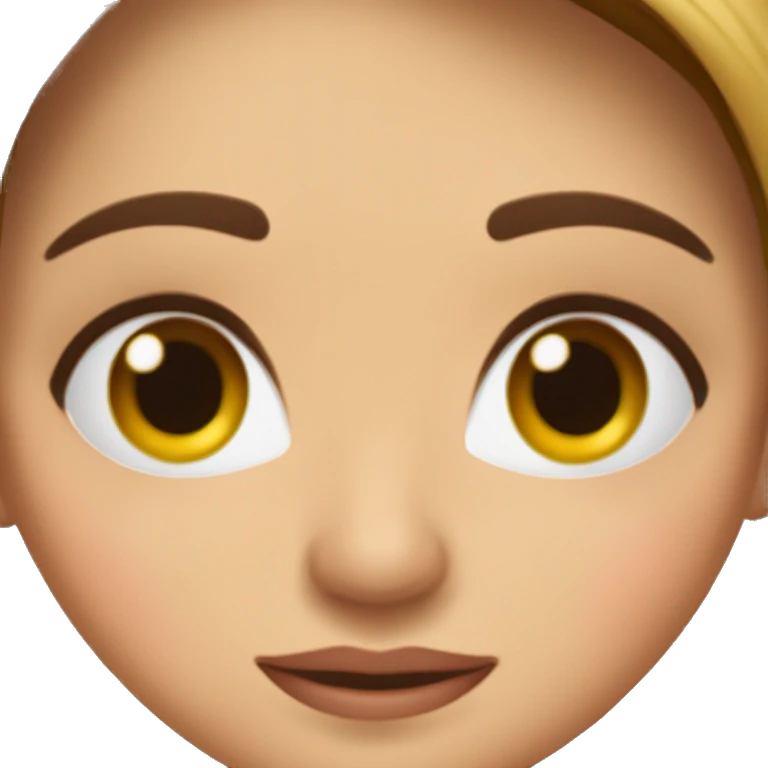 Mujer 59 años española,  melena larga canosa sal y pimienta. Ojos pequeños  un poco  juntos marrones claros, mofletes emoji
