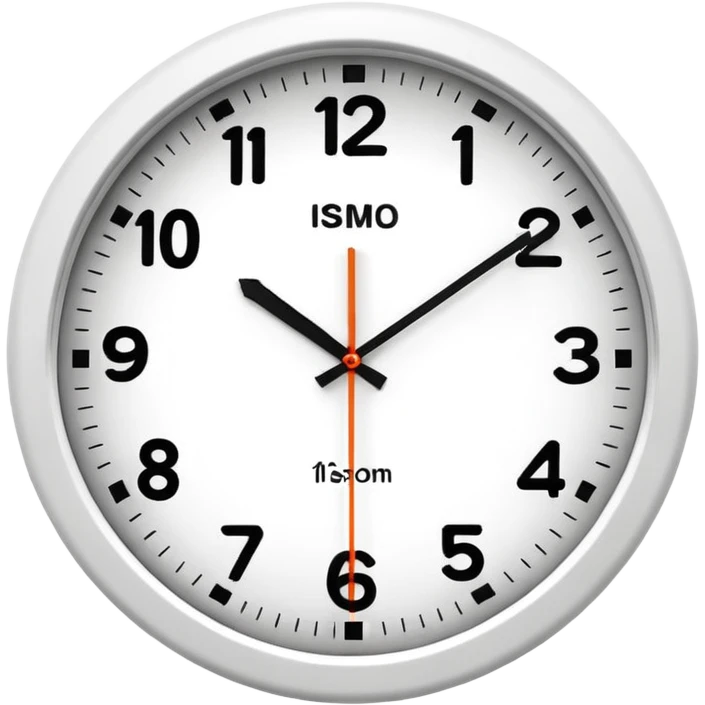 wall clock showing 10 am emoji