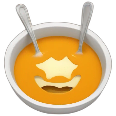 Pumpkin soup emoji