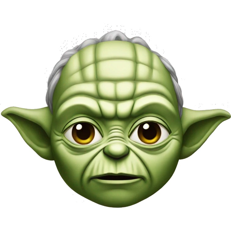 Yoda Face emoji